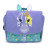 Cartable 32cm 302 DEGLINGOS toile 34 kiprokos le zebre