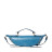 Sac porté travers A12527 Origami LANCEL vachette lisse vl wave blue