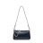 Sac trotteur 433-14 Suave even LANCASTER refente cuir de vachette bleu fonce