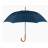 Parapluie SPORT auto poignée courbée tafettas luxe  LE PARAPLUIE DE CHERBOURG chataignier marine