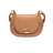 Sac rabat besace, Paulette de LANCEL chevre 20 camel