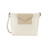 Sac porté travers 517-24 Maya LANCASTER toile enduite garnie cuir blanc nacre Sac porté travers 517-24 Maya LANCASTER toile enduite garnie cuir blanc nacre