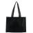 Sac shopping Francinel toile enduite noir