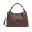 Sac Lancaster Ida double 47084 vachette grainee marron in or pale Sac Lancaster Ida double 47084 vachette grainee marron in or pale