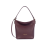 Sac seau Lancaster Dune 52998 vachette grainee bordeaux fonce Sac seau Lancaster Dune 52998 vachette grainee bordeaux fonce