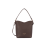 Sac seau Lancaster Dune 52998 vachette grainee marron fonce Sac seau Lancaster Dune 52998 vachette grainee marron fonce