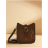Sac Woomen Ellebore Wheb02 paille liege toile enduite chocolat
