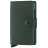 Etui cartes RFID avec protection cuir M original SECRID green