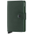 Etui cartes RFID avec protection cuir M original SECRID cuir et metal green