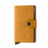Etui cartes RFID avec protection cuir Mv vintage SECRID jaune