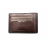 Porte cartes crédit 3286 Verone GERARD HENON. vachette collet 02 chocolat