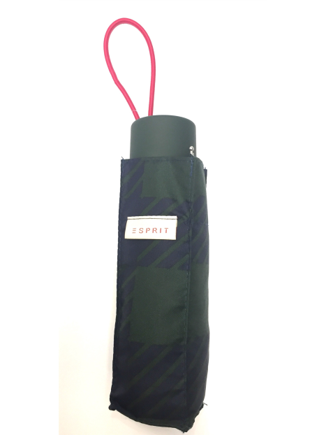 Parapluie De Poche ESPRIT Petito - Mini Pliant Turquoise, 100% Polyester - Unisex Neuf Avec étiquettes